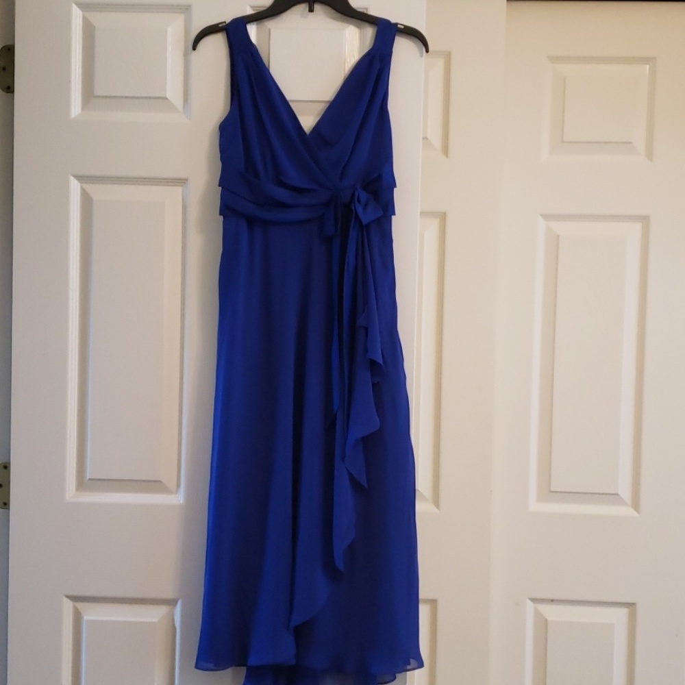 Blue dress